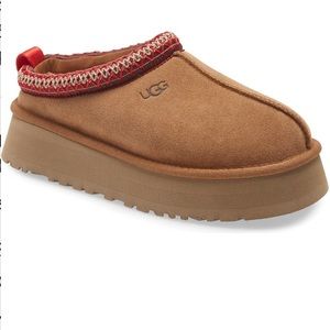 NEW in box UGG Tazz Platform Slipper, size 9, color chestnut, 2 pairs available